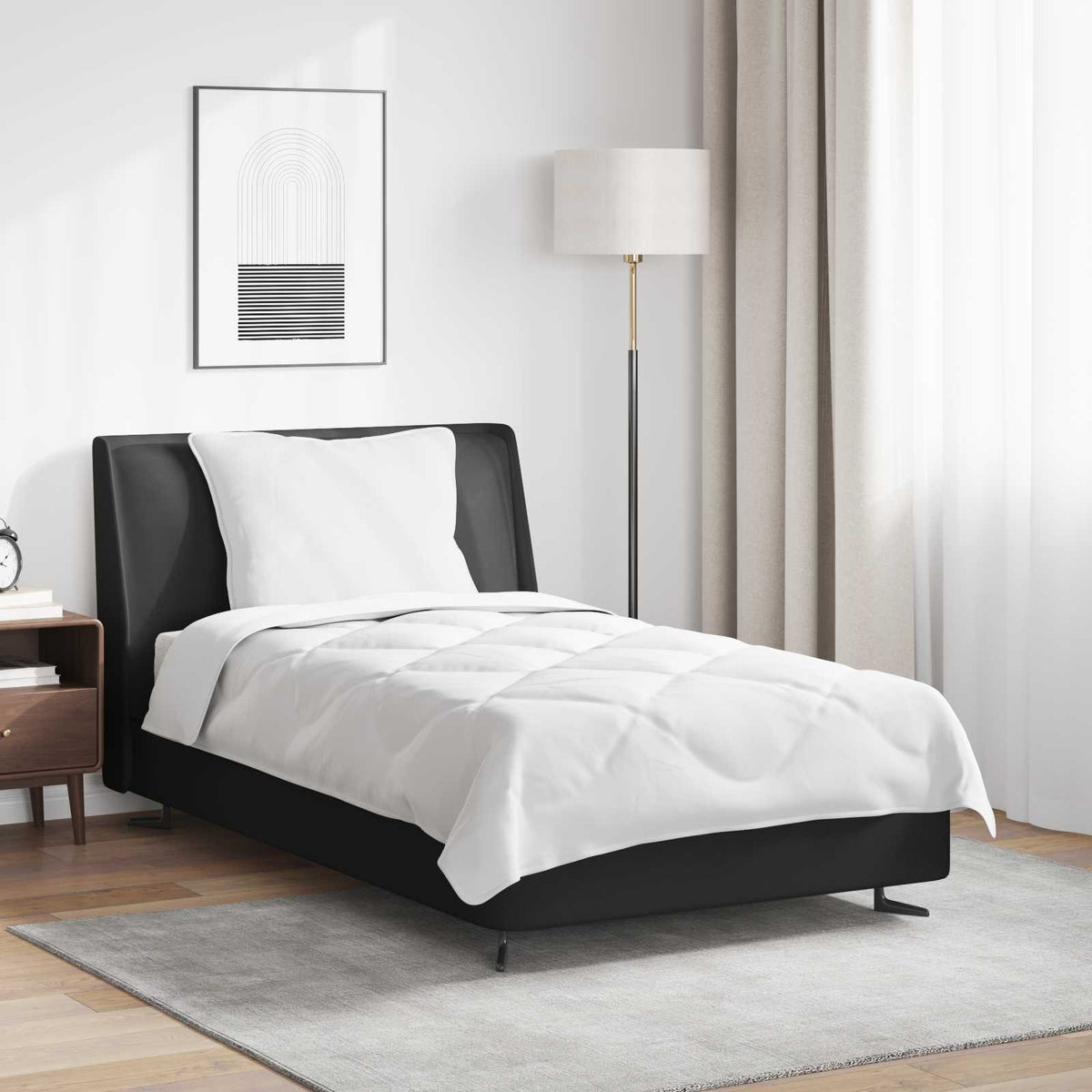 vidaXL All-season dekbed Wit 135 x 200 cm Microfibre