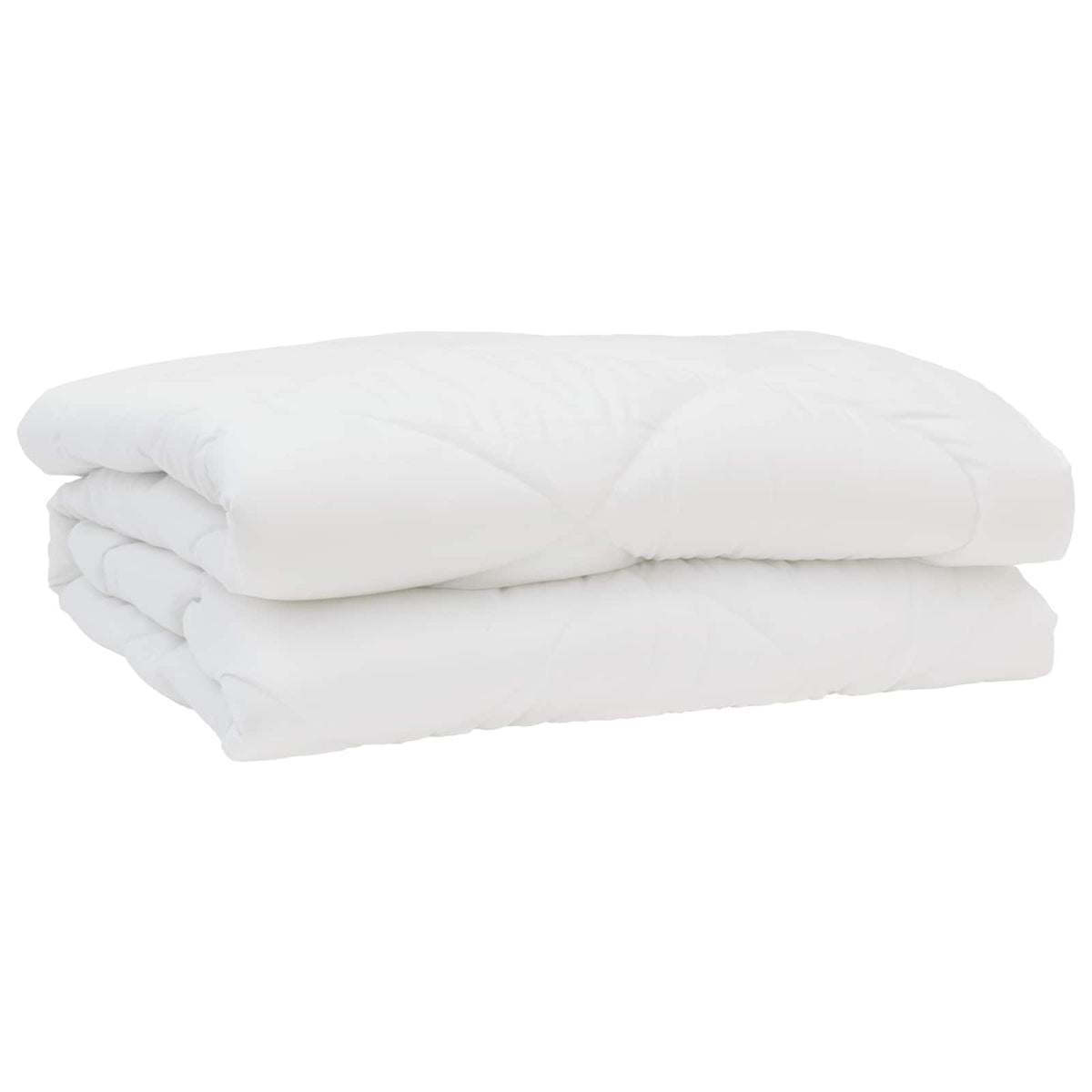 vidaXL Dekbed met kussen 3 pcs Wit 200 x 200 cm Microfibre