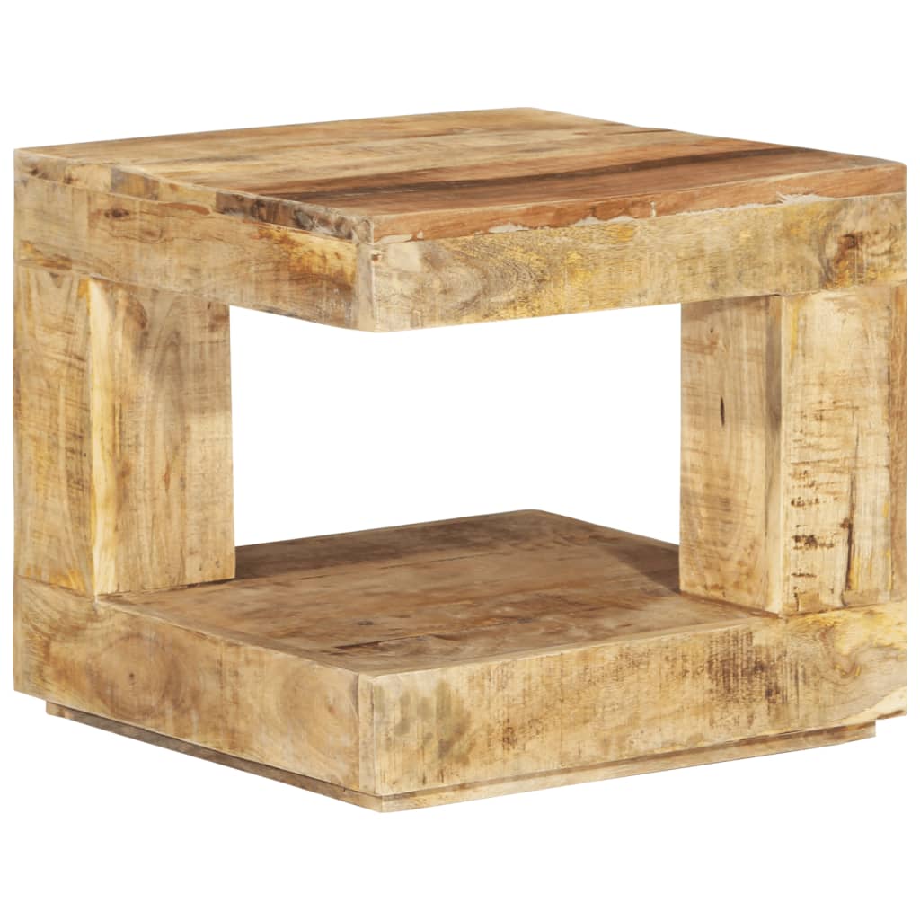 vidaXL Salontafel 45x45x40 cm massief gerecycled hout - Aashly