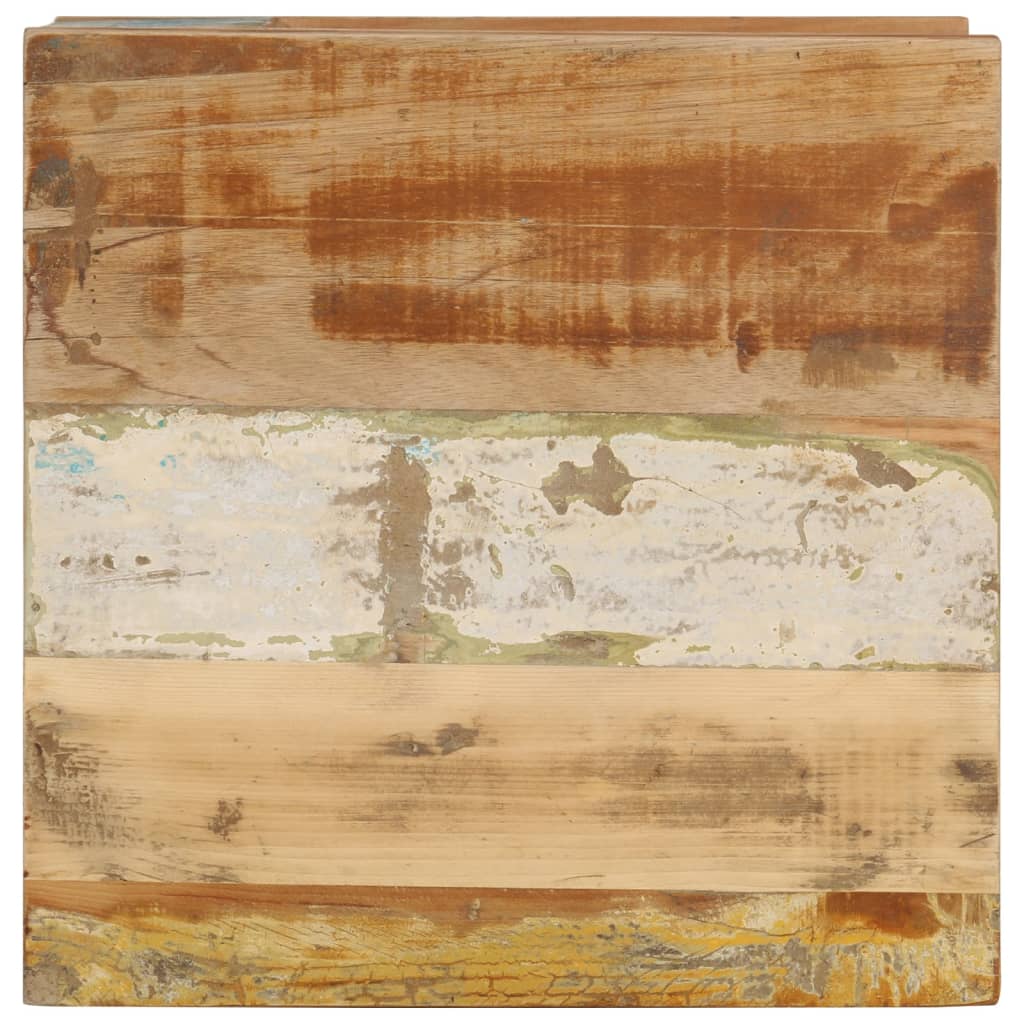 vidaXL Salontafel 45x45x40 cm massief gerecycled hout - Aashly