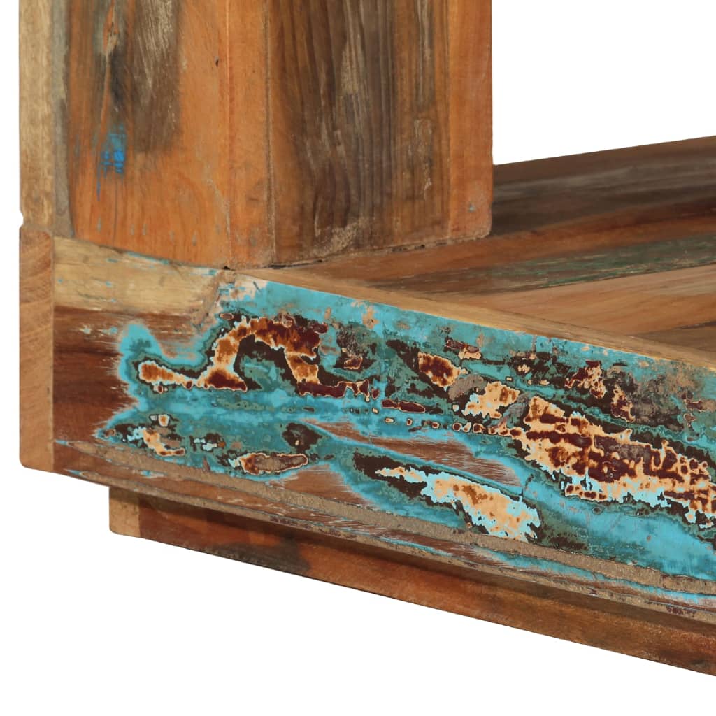 vidaXL Salontafel 45x45x40 cm massief gerecycled hout - Aashly