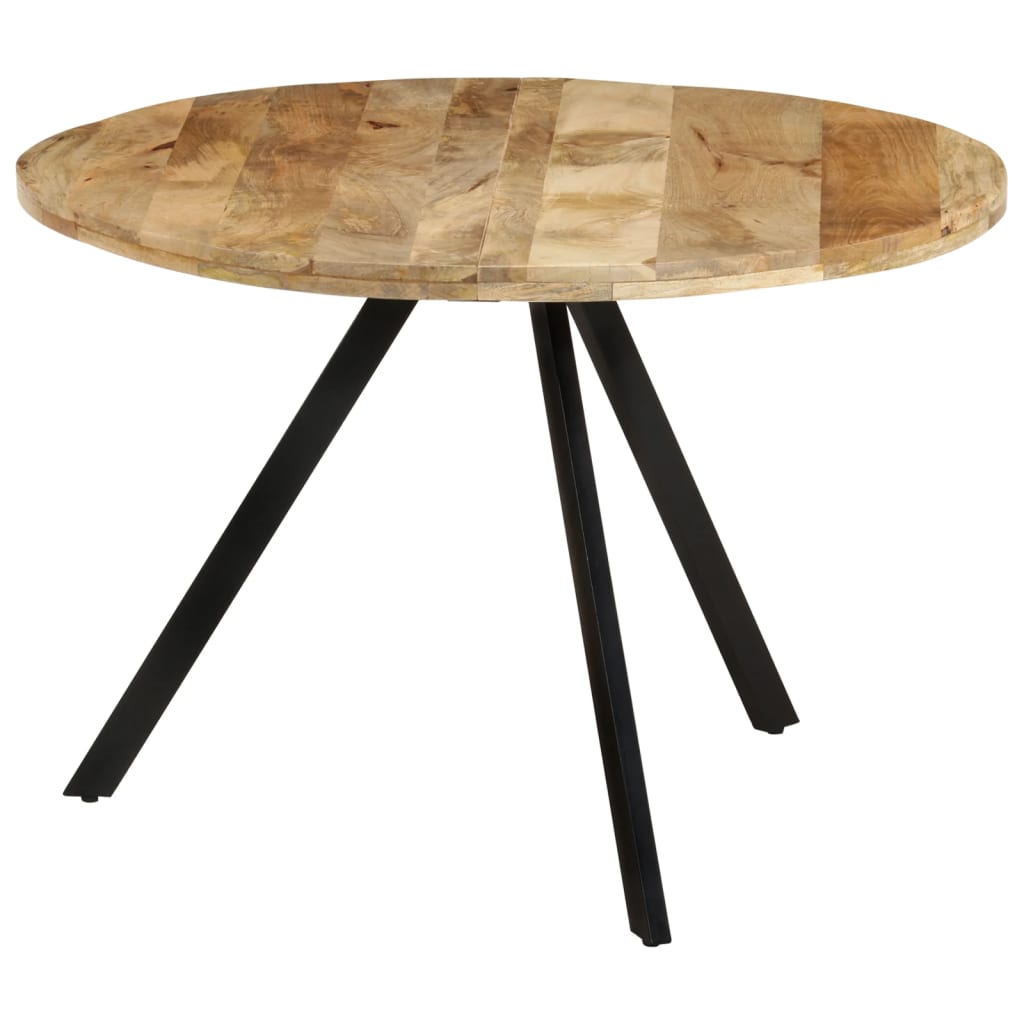 vidaXL Eettafel 110x75 cm massief mangohout - Aashly