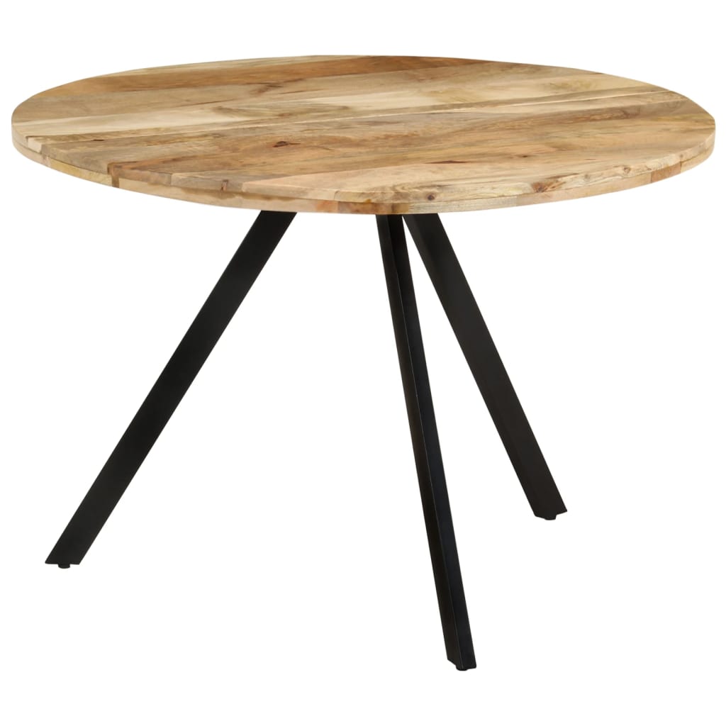 vidaXL Eettafel 110x75 cm massief mangohout - Aashly