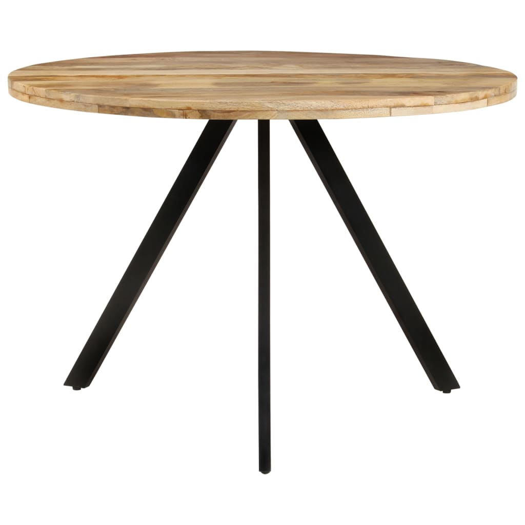 vidaXL Eettafel 110x75 cm massief mangohout - Aashly
