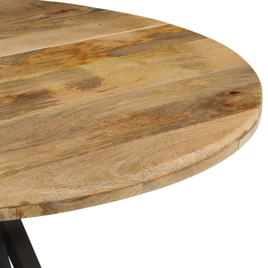 vidaXL Eettafel 110x75 cm massief mangohout - Aashly