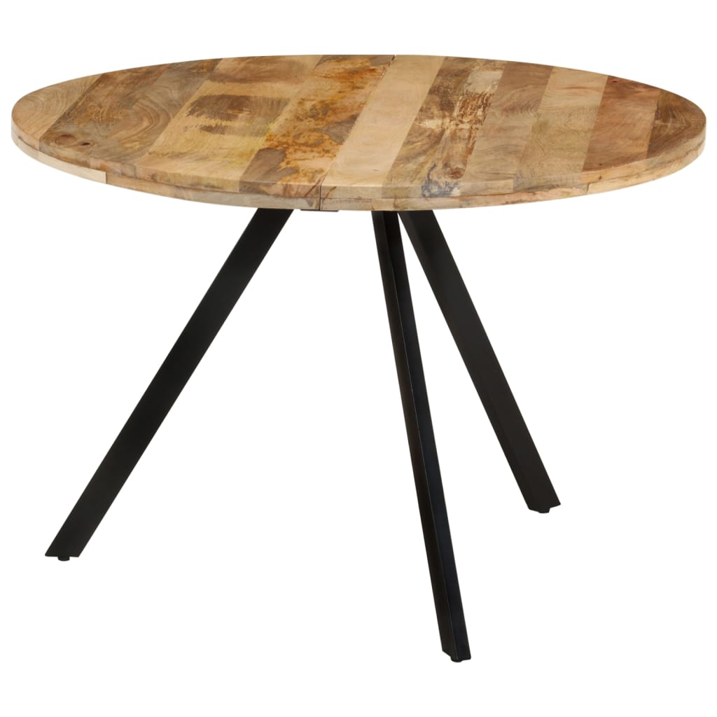 vidaXL Eettafel 110x75 cm massief mangohout - Aashly