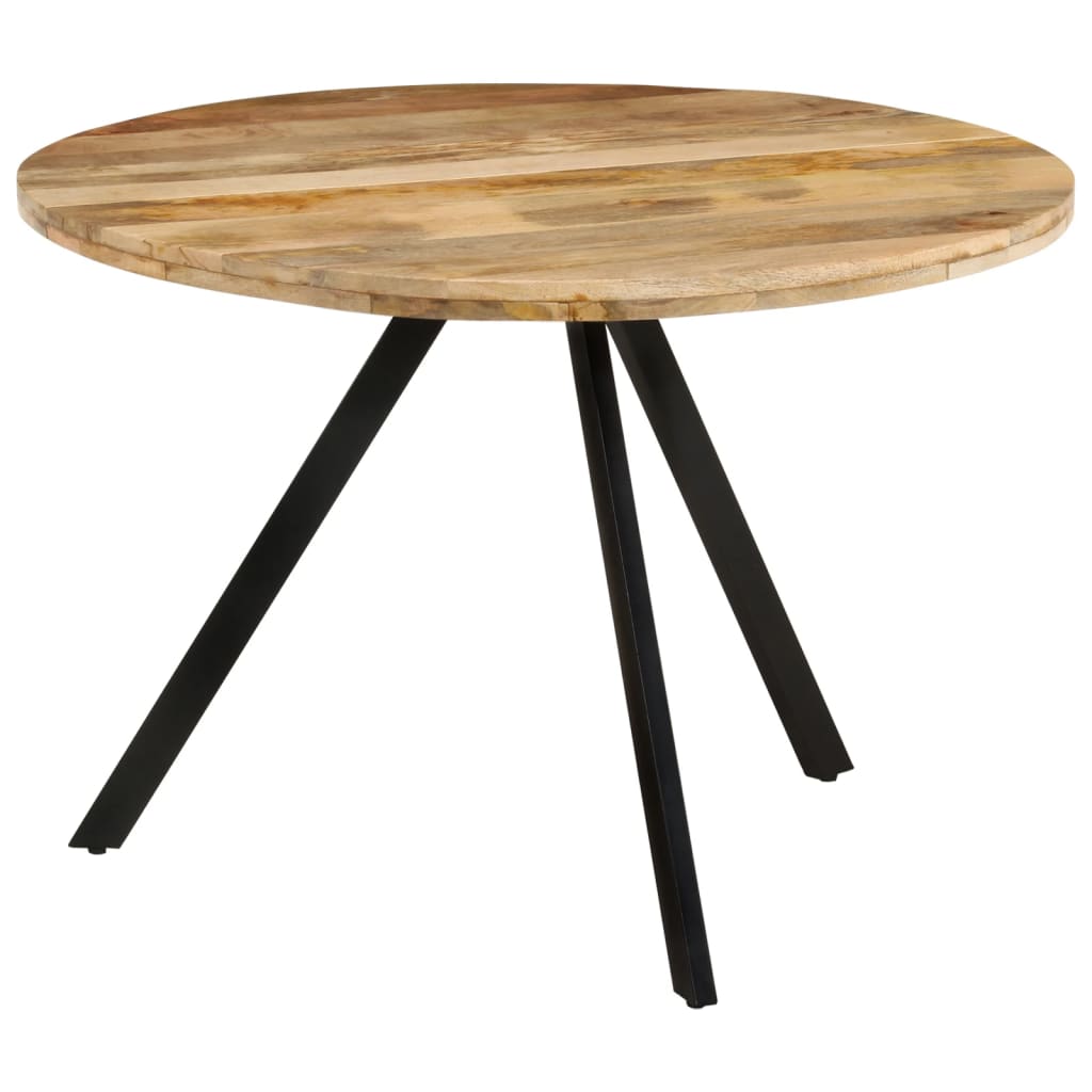 vidaXL Eettafel 110x75 cm massief mangohout - Aashly