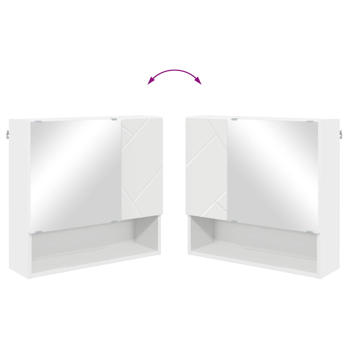 vidaXL Badkamermeubelset 5 pcs Wit 61 x 35 x 64 cm Bewerkt hout