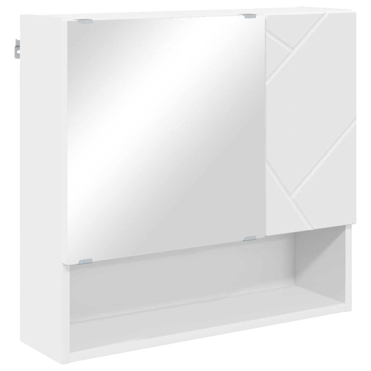 vidaXL Badkamermeubelset 5 pcs Wit 61 x 35 x 64 cm Bewerkt hout