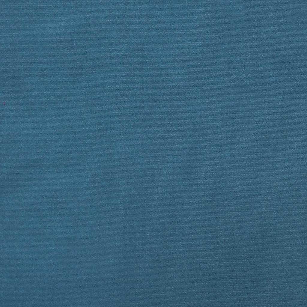 vidaXL Hoekbedframe met matras Blauw 80 x 200 cm Fluweel