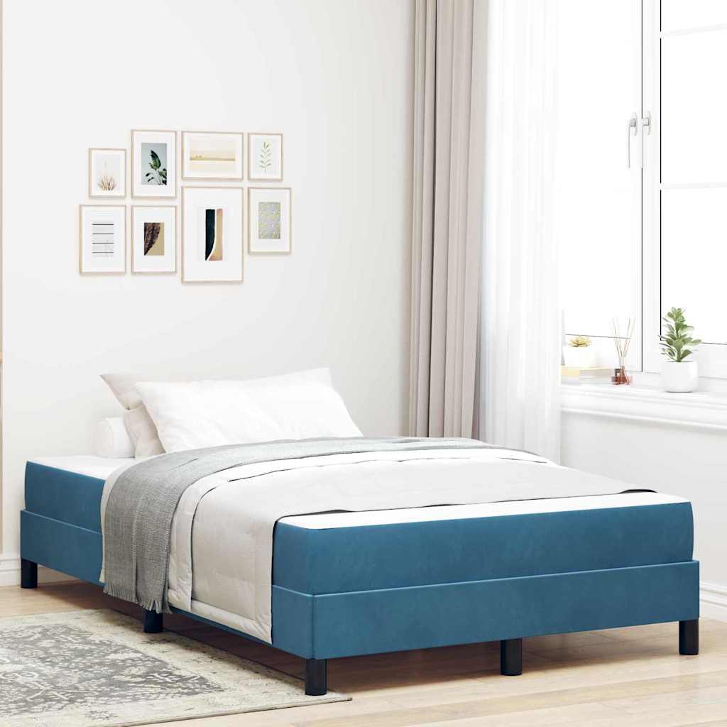 vidaXL Boxspringbed met matras Lichtgrijs 80 x 200 cm Fluweel