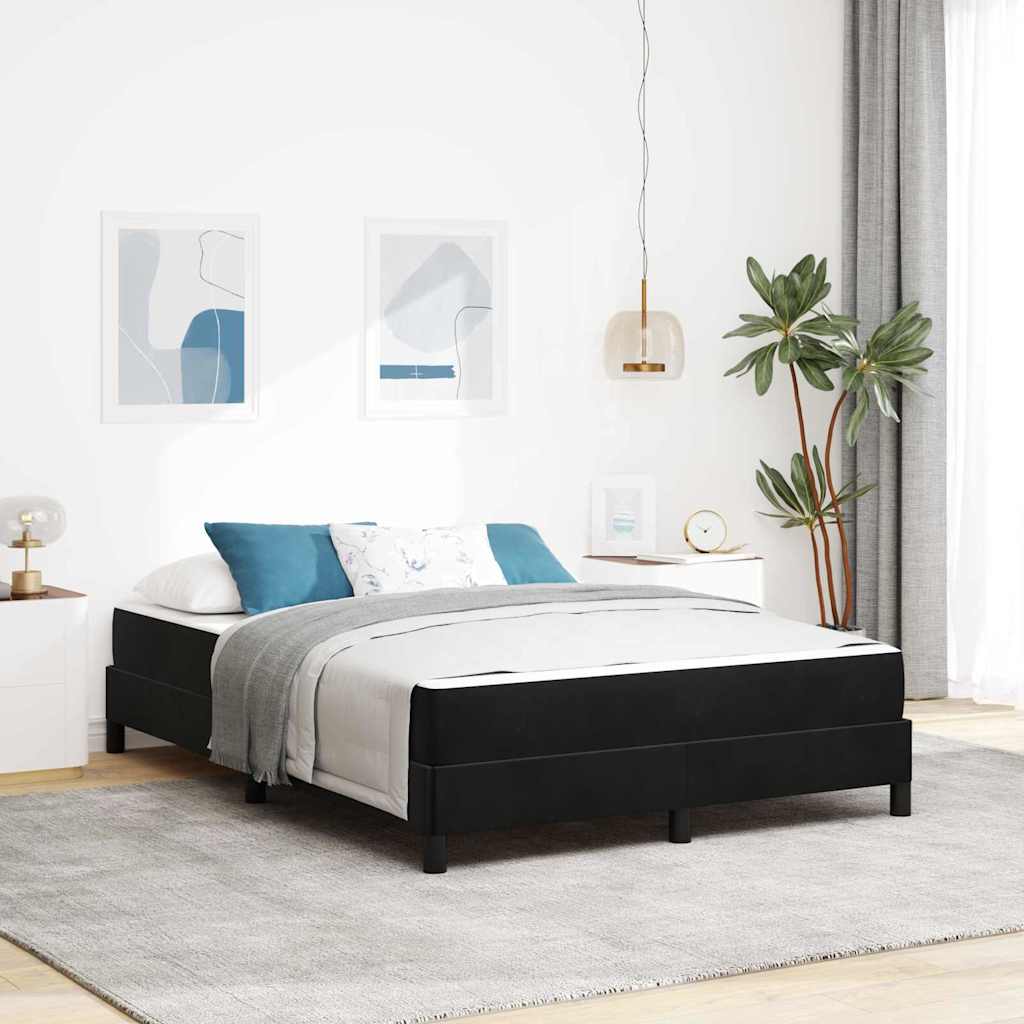 vidaXL Boxspringbed met matras Lichtgrijs 80 x 200 cm Fluweel