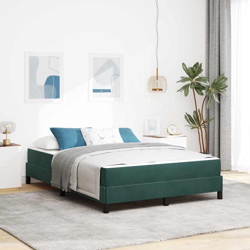 vidaXL Boxspringbed met matras Lichtgrijs 80 x 200 cm Fluweel