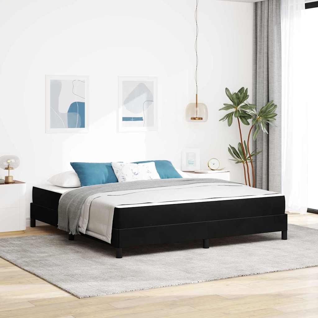 vidaXL Boxspringbed met matras Lichtgrijs 80 x 200 cm Fluweel