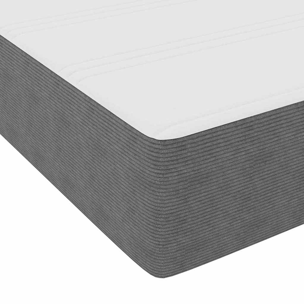 vidaXL Bedframe Lichtgrijs 80 x 200 cm Katoenen stof