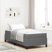 vidaXL Bedframe Lichtgrijs 80 x 200 cm Katoenen stof