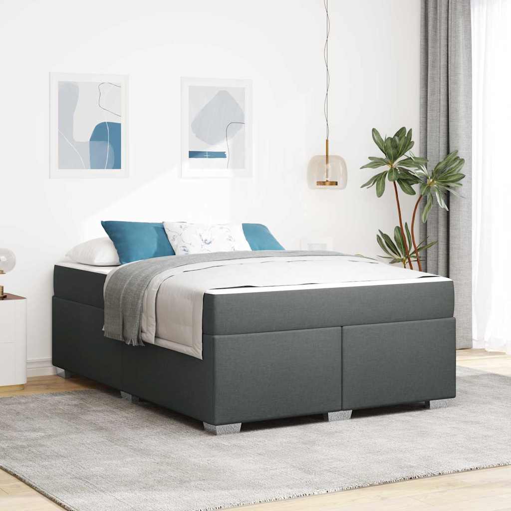 vidaXL Bedframe Lichtgrijs 80 x 200 cm Stof
