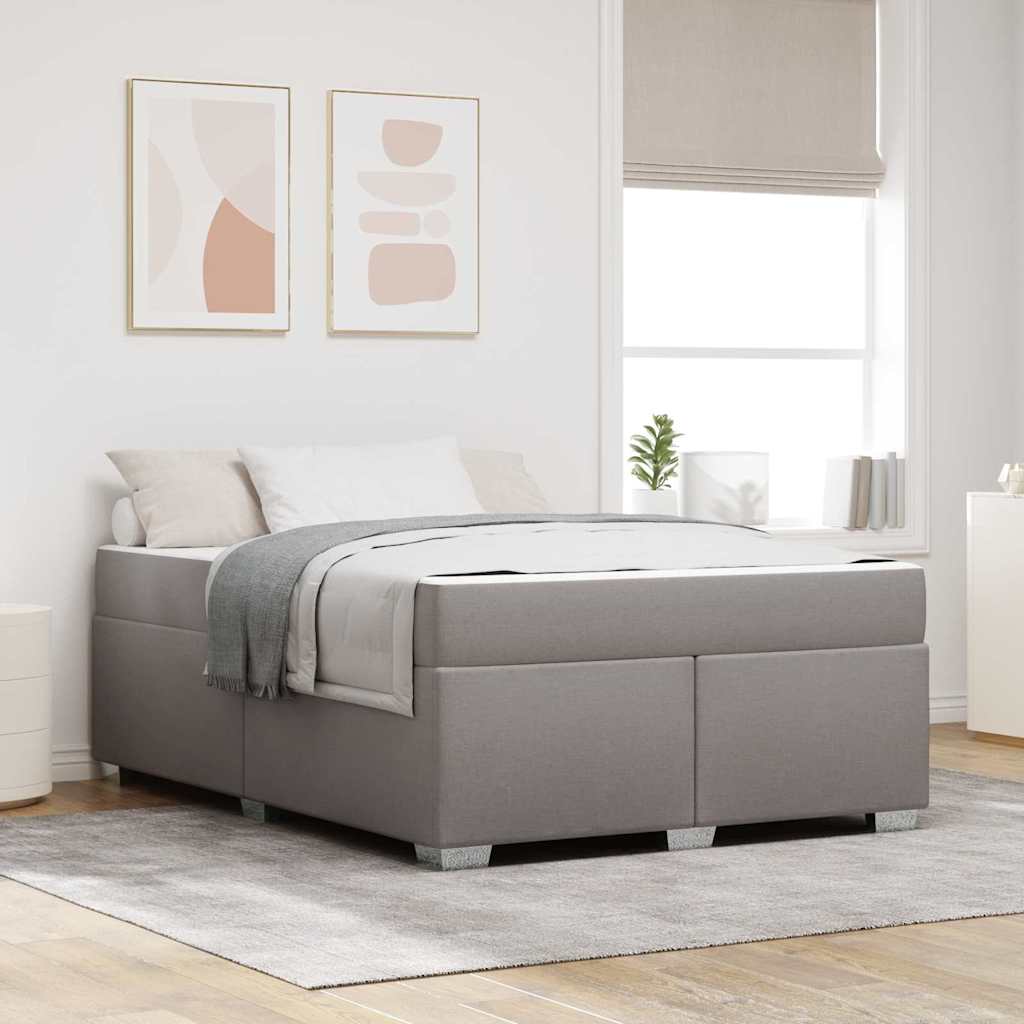 vidaXL Bedframe Lichtgrijs 80 x 200 cm Stof