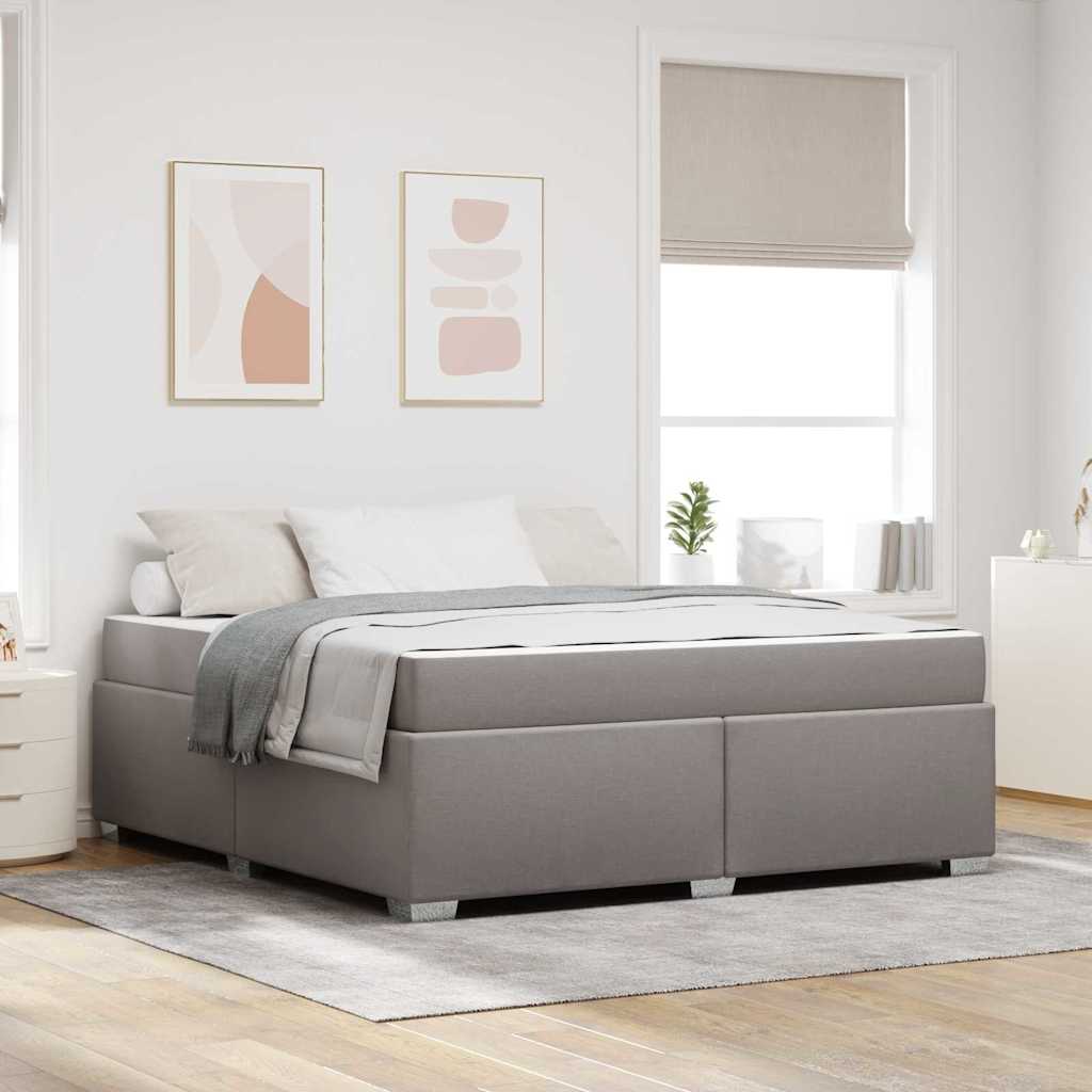 vidaXL Bedframe Lichtgrijs 80 x 200 cm Stof