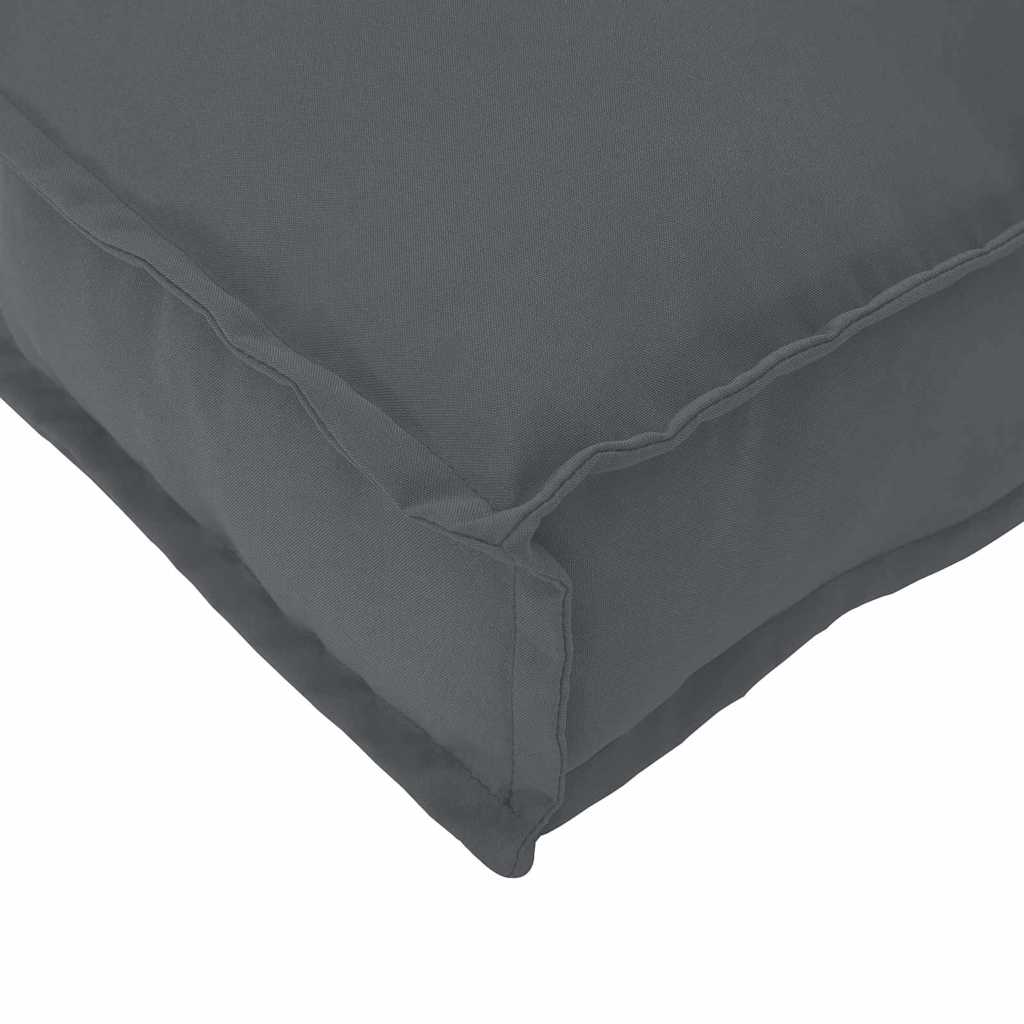 vidaXL Pallet Kussen Set 3 pcs Antraciet 120 x 60 x 12 cm Oxford stof