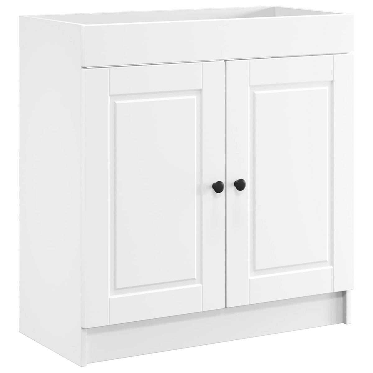 vidaXL Badkamermeubelset Wit 56 x 37,5 x 81 cm Bewerkt hout