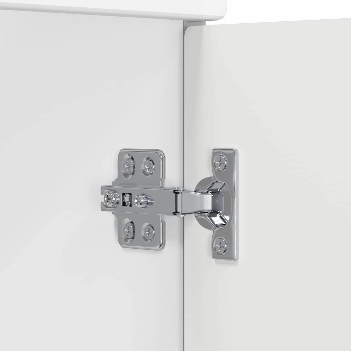 vidaXL Badkamermeubelset Wit 56 x 37,5 x 81 cm Bewerkt hout