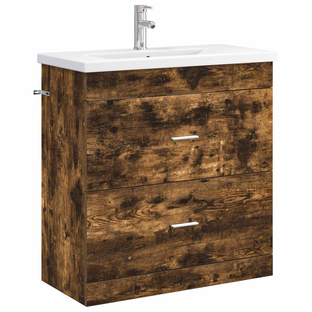 vidaXL Badkamermeubelset Wit 61 x 40 x 84,5 cm Bewerkt hout