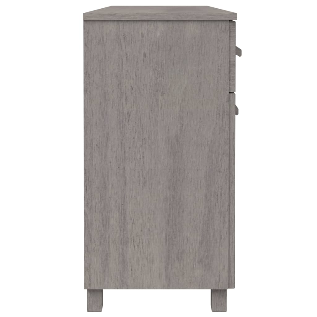 vidaXL Sideboard HAMAR 113x40x80 cm Solid Pine White