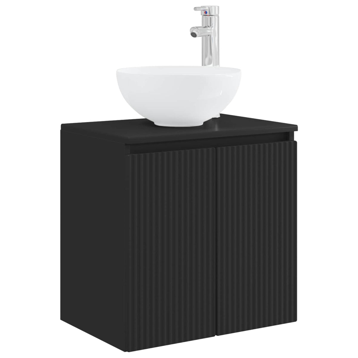 vidaXL Badkamerkastenset 3 st Wit 49,5 x 41 x 64,5 cm Bewerkt hout