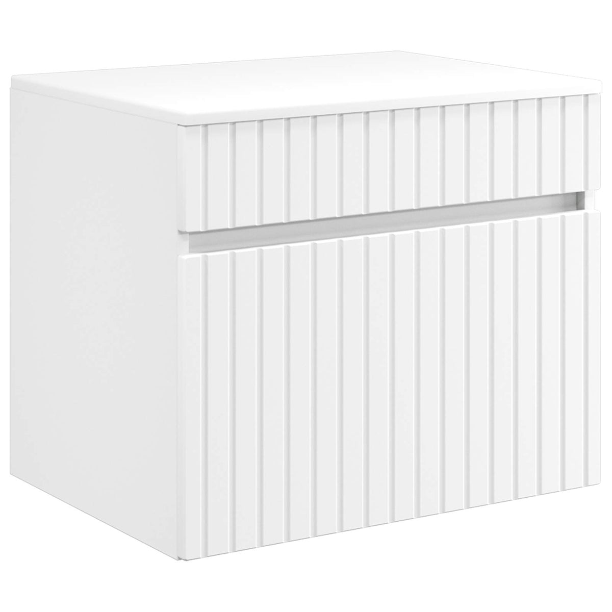 vidaXL Badkamerkastenset 4 pcs Wit 103,5 x 15,5 x 70 cm Bewerkt hout