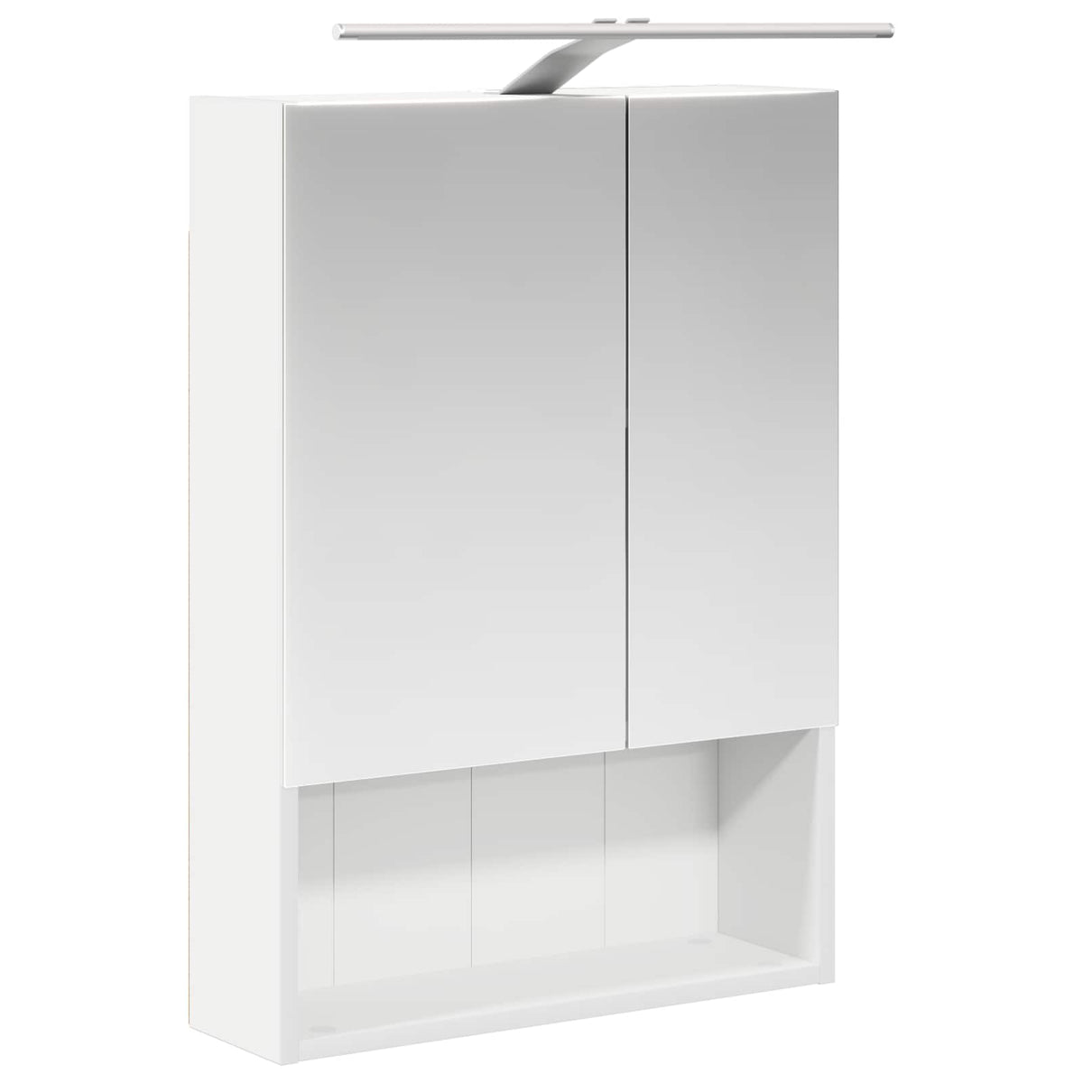 vidaXL Badkamerkastenset 5 pcs Wit 50 x 14,5 x 70 cm Bewerkt hout