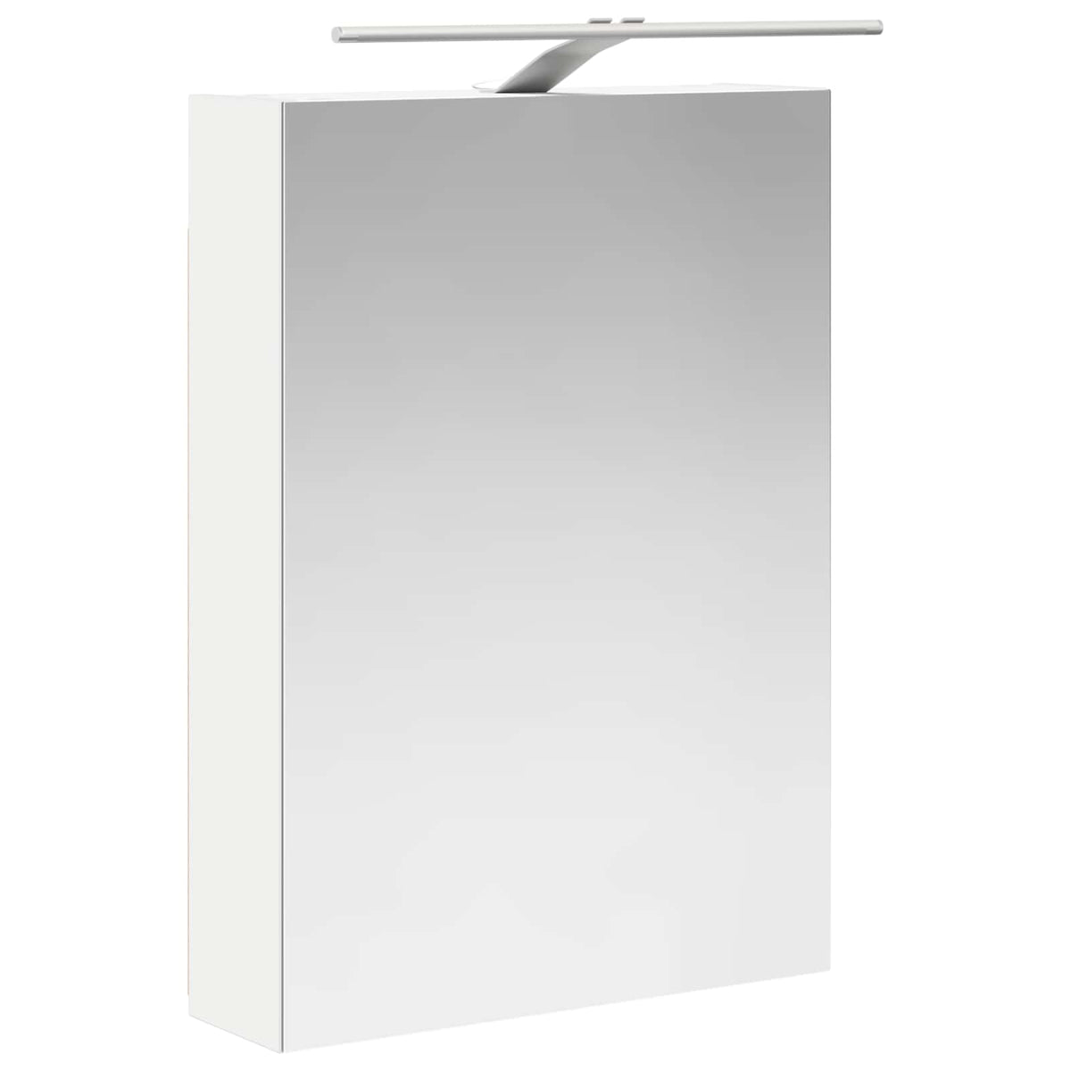 vidaXL Badkamermeubelset 5 pcs Wit Bewerkt hout en glas