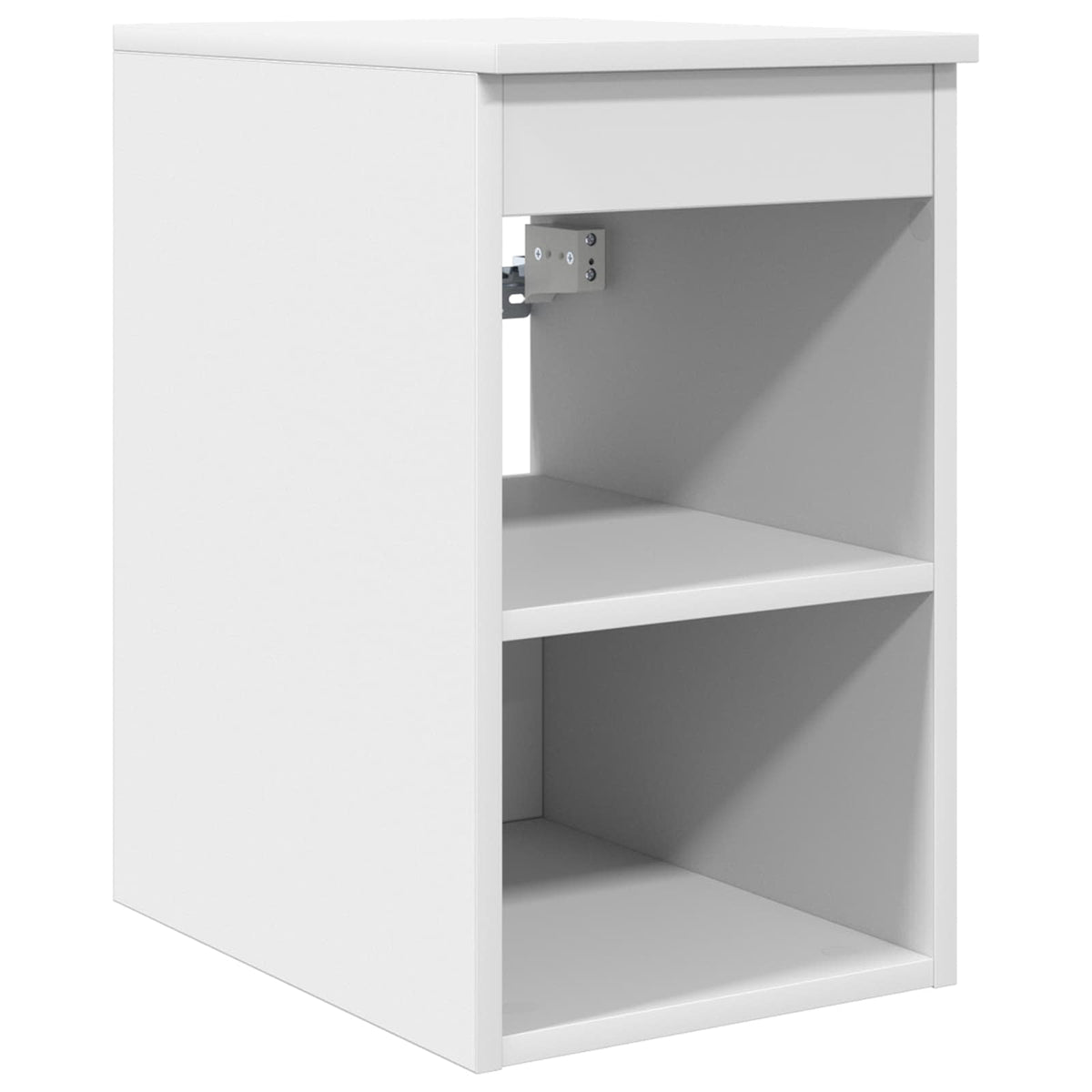 vidaXL Badkamermeubelset 5 pcs Wit Bewerkt hout en glas