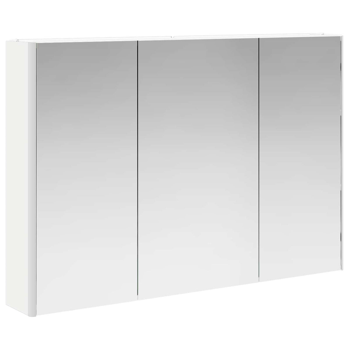 vidaXL Badkamermeubelset 6 pcs Wit Bewerkt hout en glas
