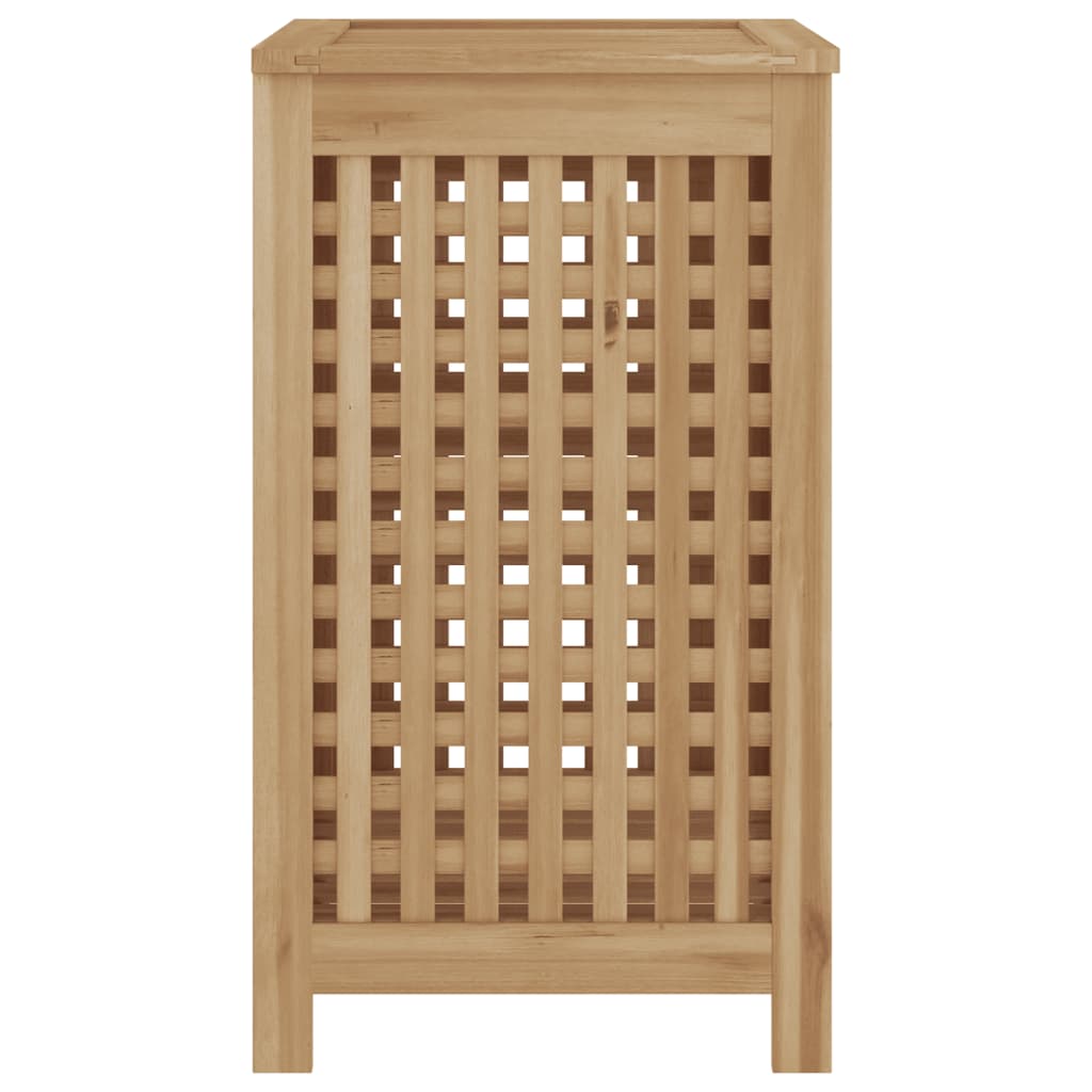 vidaXL Wasmand 50x35x60 cm massief teakhout - Aashly