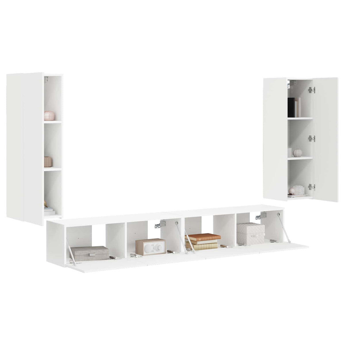 vidaXL Wit 98 x 31 x 29,5 cm