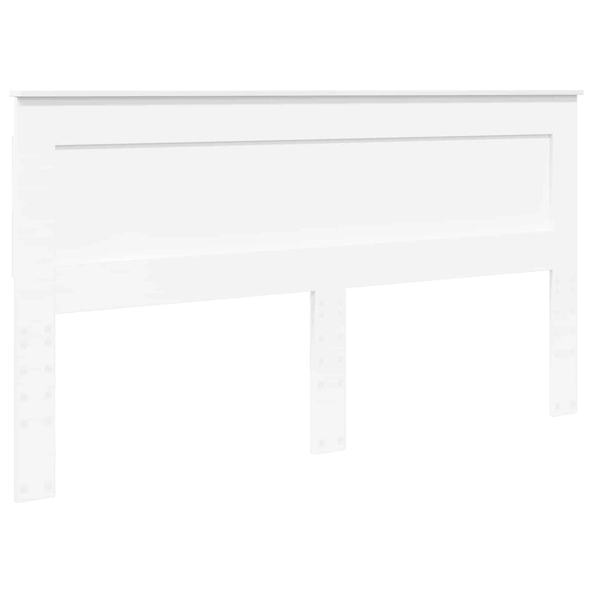 vidaXL Bedframe met lade met hoofdeinde Wit 200 x 200 cm Bewerkt hout