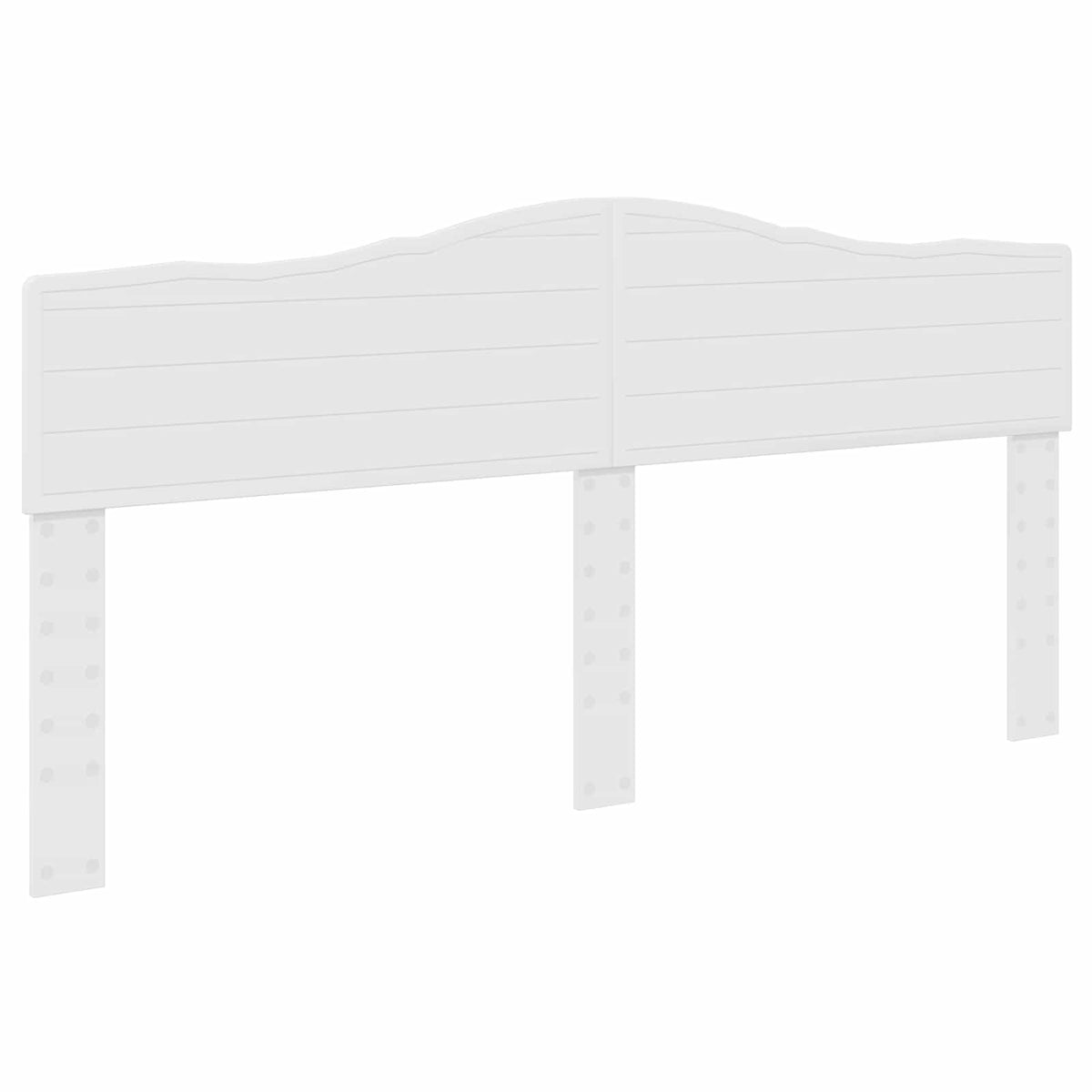 vidaXL Bedframe met lade met opslag Wit 200 x 200 cm Ingenieurshout