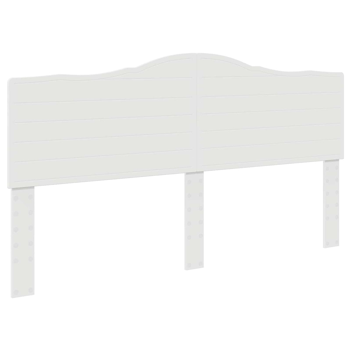 vidaXL Bedframe met lade met hoofdeinde Wit 200 x 200 cm Bewerkt hout