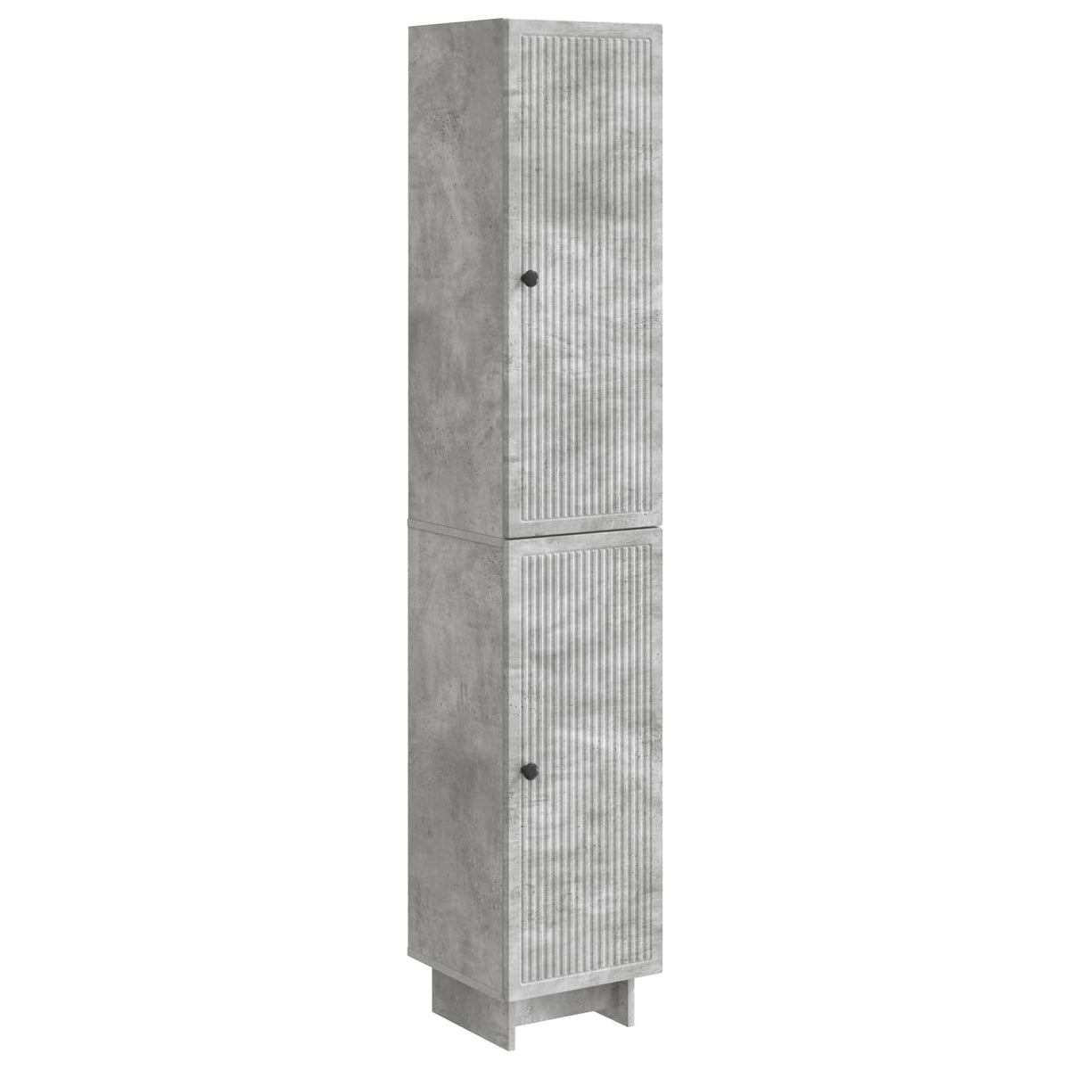 vidaXL Kastenset 2 pcs Zwart 34,5 x 33 x 90 cm Bewerkt hout