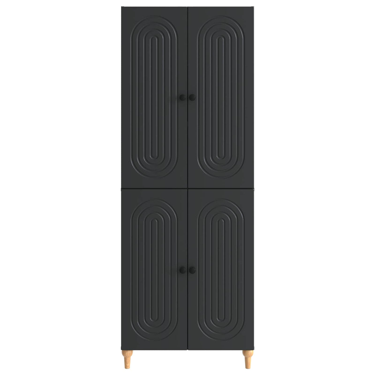 vidaXL Kastenset 2 pcs 66 x 34,5 x 90 cm Bewerkt hout