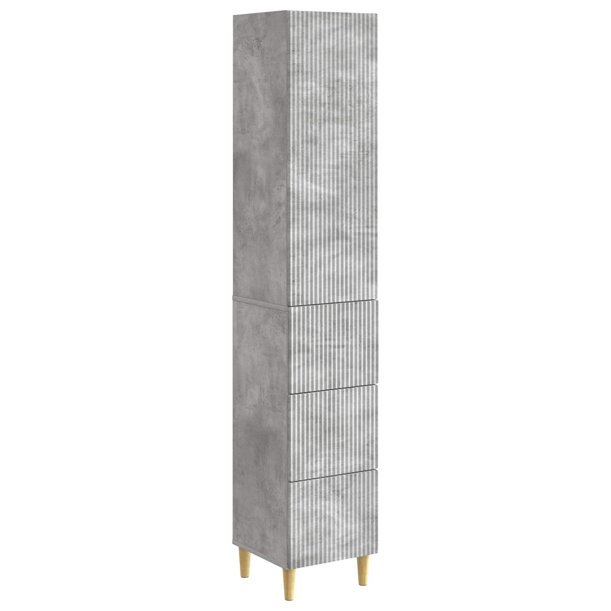 vidaXL Kastenset 2 pcs 33 x 34,5 x 90 cm Bewerkt hout