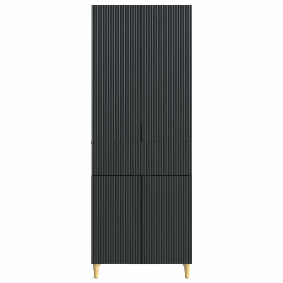 vidaXL Kastenset 2 pcs 66 x 34,5 x 90 cm Bewerkt hout