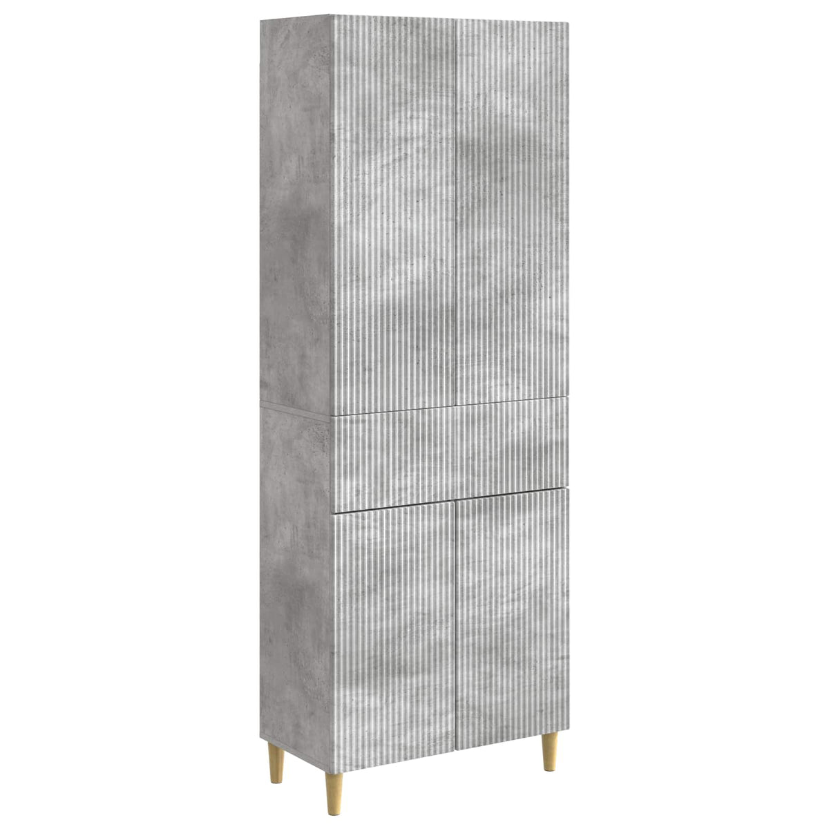 vidaXL Kastenset 2 pcs 66 x 34,5 x 90 cm Bewerkt hout