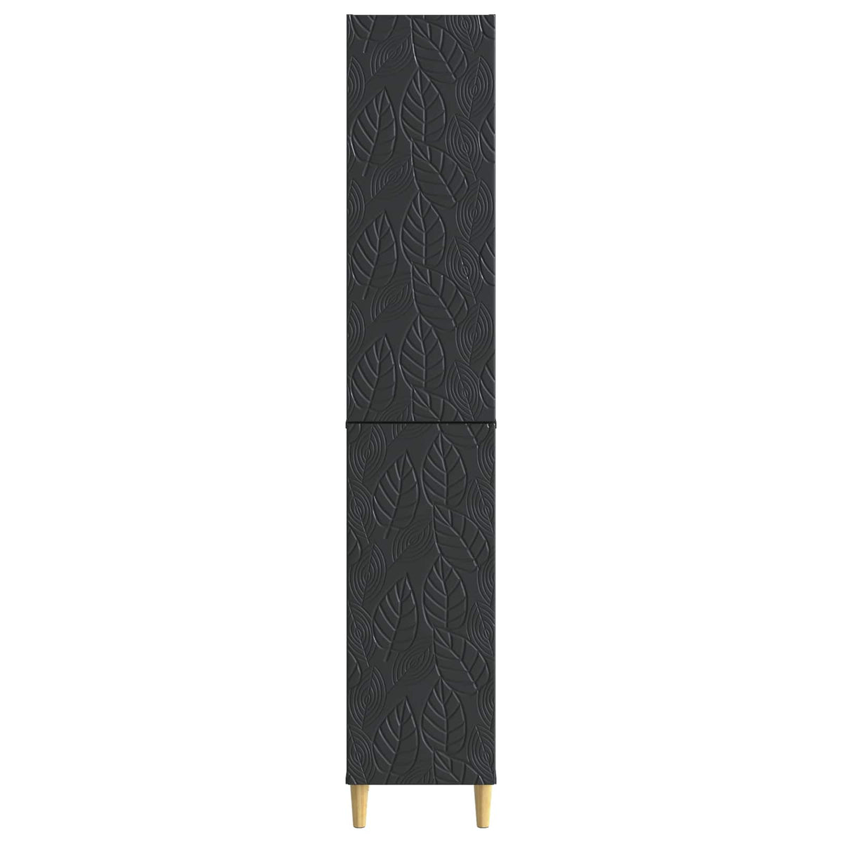 vidaXL Kastenset 2 pcs Zwart Bewerkt hout