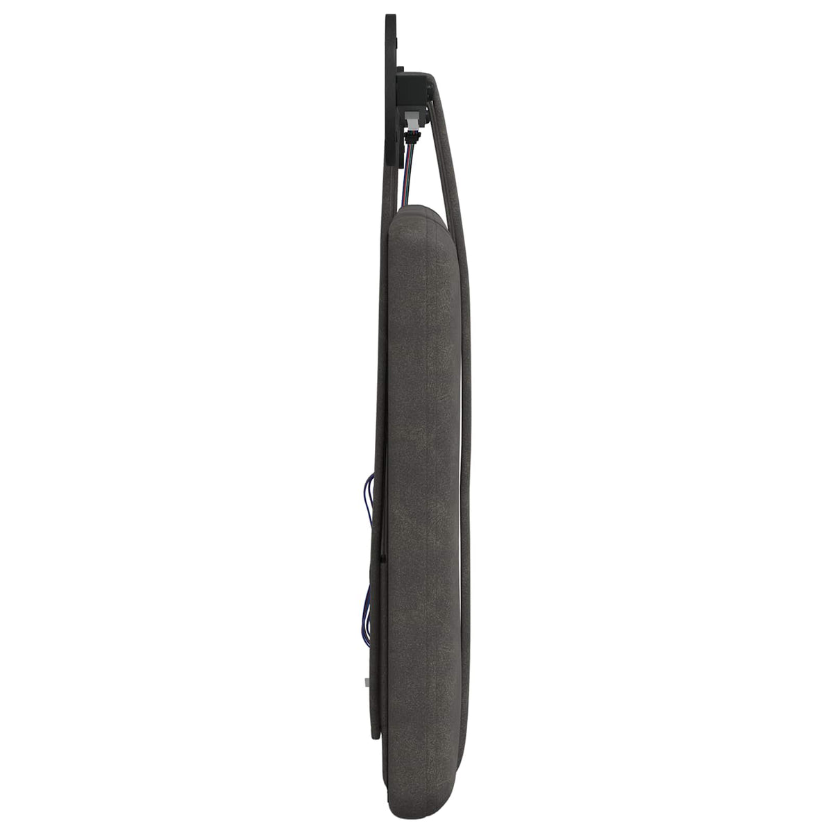 vidaXL Hangend Hoofdeinde Wandgemonteerd Bruin 80 cm Antiek PU