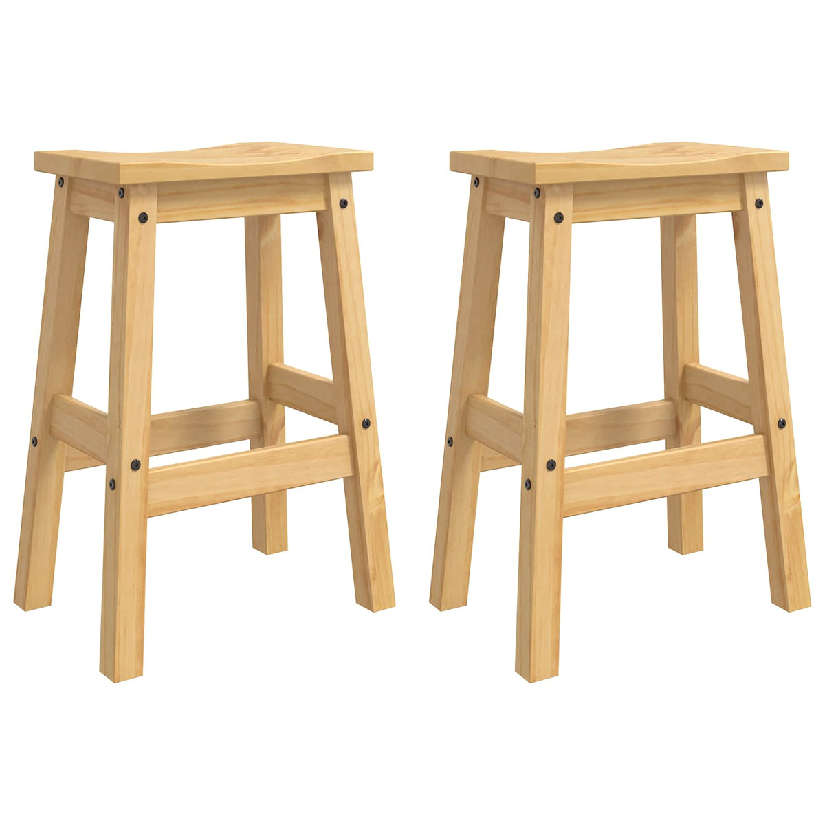 vidaXL Keuken Eiland Set met lade Corona 3 pcs Wit en Honing Was