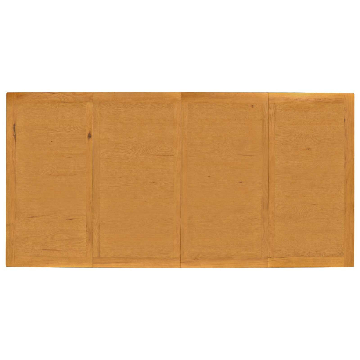 vidaXL Eettafel 200 x 100 x 75 cm Massief Eikenhout Naturel
