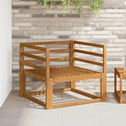 vidaXL Buiten Midden Sofa Massief Acaciahout Naturel