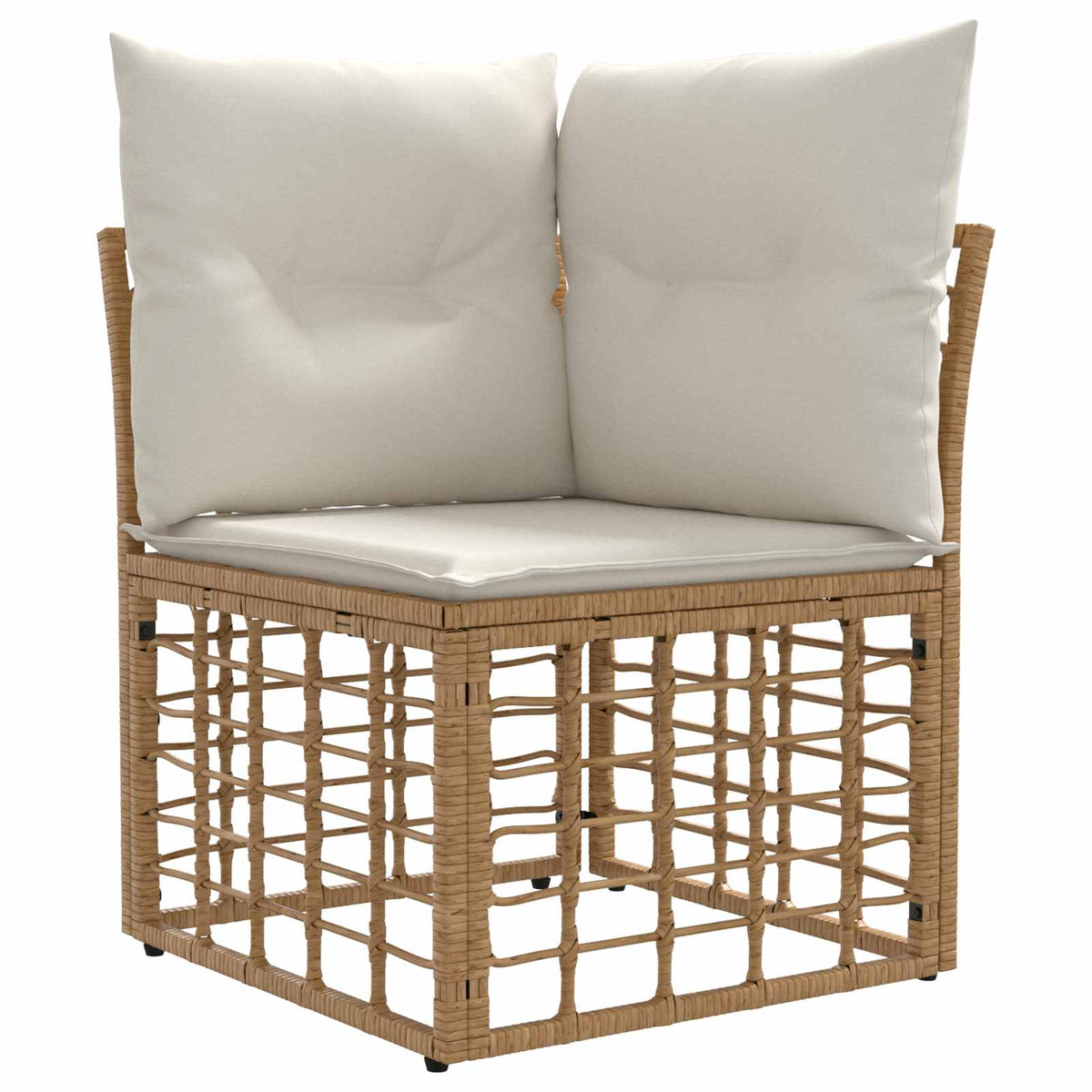 vidaXL Tuinbankenset 6 st Zwart en Donkergrijs poly rattan